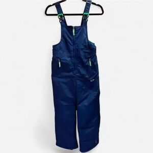 Kids Blue Snow Bib Overalls